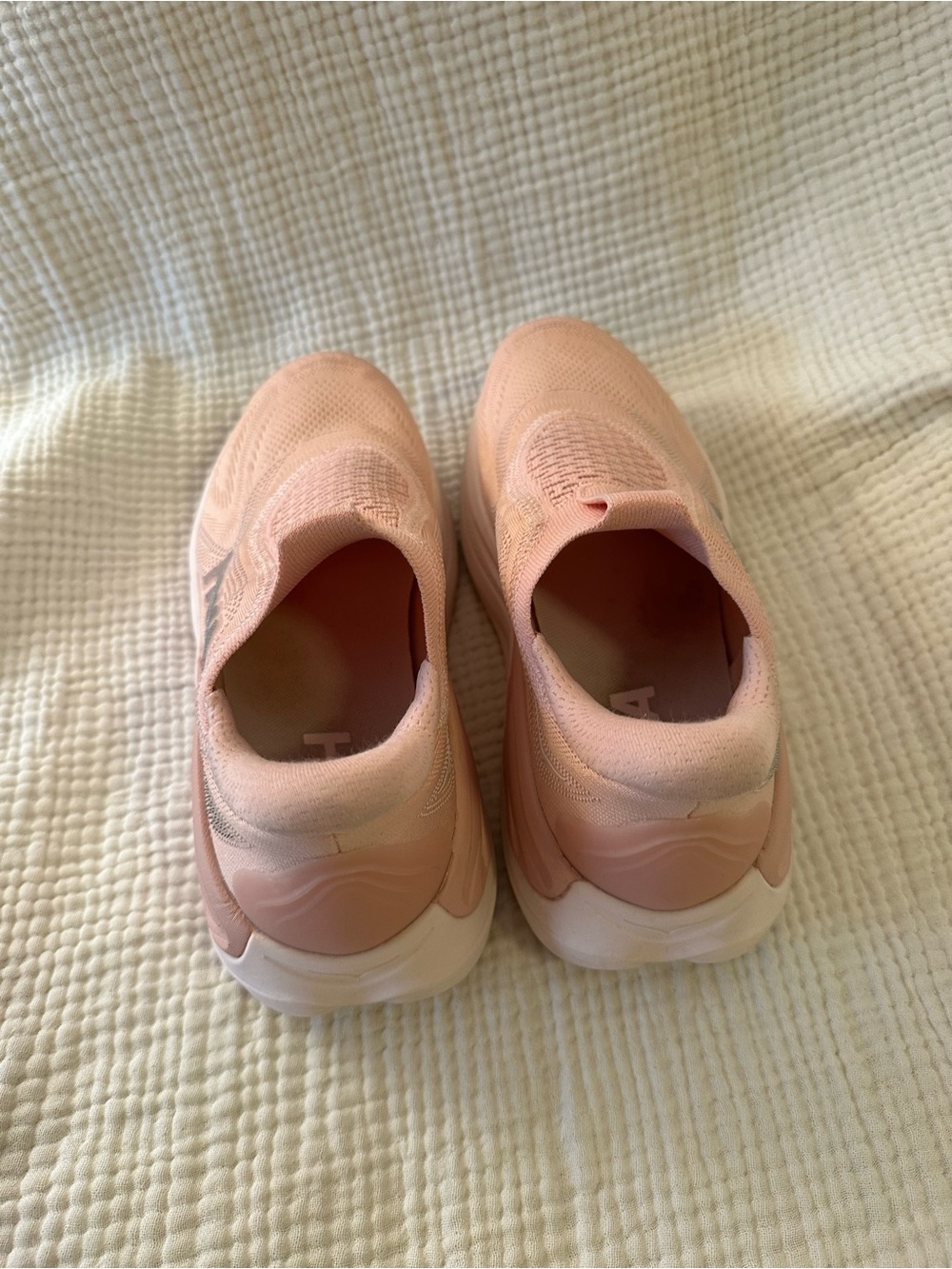 Hoka Women's Slip-On Running Shoes - Blush Pink - Picture 3 of 5
